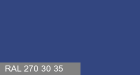 Фото 5 - Колеровка  1 доза в цвет RAL 270 30 35 Kolibri Blue "Синий Колибри" (база "С", на 0,9л краски).