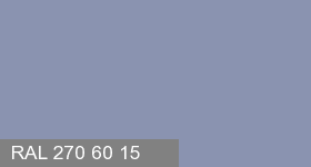 Фото 1 - Колеровка  1 доза в цвет RAL 270 60 15 Lilac Grey "Синяя Сирень" (база "C", на 0,9л краски).