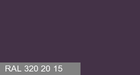 Фото 6 - Колеровка  1 доза в цвет RAL 320 20 15 Spinel Violet "Фиолетовая Шпинель" (база "C", на 0,9л краски).