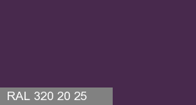 Фото 8 - Колеровка  1 доза в цвет RAL 320 20 25 Dark Purple "Темный Пурпур" (база "C", на 0,9л краски).