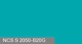 Фото 1 - Колеровка  1 доза по цвету NCS S 2050-B20G (база "A", на 0,9л краски).