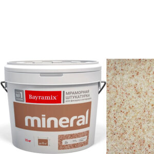 Фото 13 - Мраморная штукатурка Байрамикс "Минерал 353" (Mineral) мозаичная фракция 0,7-1,2 мм [15кг] Bayramix.