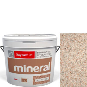 Фото 15 - Мраморная штукатурка Байрамикс "Минерал 355" (Mineral) мозаичная фракция 0,7-1,2 мм [15кг] Bayramix.