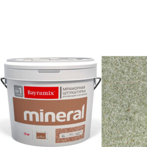 Фото 10 - Мраморная штукатурка Байрамикс "Минерал 457" (Mineral) мозаичная фракция 0,7-1,2 мм [15кг] Bayramix.