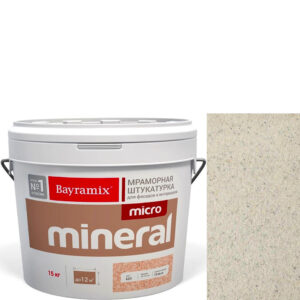 Фото 9 - Мраморная штукатурка Байрамикс "Микроминерал 661" (Micro Mineral) мраморная, фракция 0,2-0,5 мм [15кг] Bayramix.