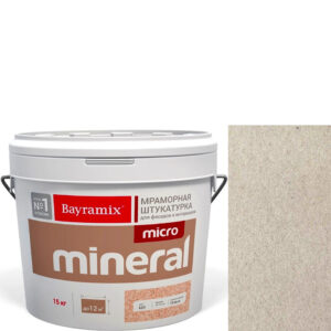 Фото 15 - Мраморная штукатурка Байрамикс "Микроминерал 668" (Micro Mineral) мраморная, фракция 0,2-0,5 мм [15кг] Bayramix.