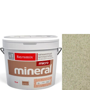 Фото 18 - Мраморная штукатурка Байрамикс "Микроминерал 671" (Micro Mineral) мраморная, фракция 0,2-0,5 мм [15кг] Bayramix.