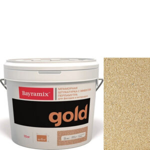 Фото 6 - Мраморная штукатурка Байрамикс "Минерал Голд GR 049" (Mineral Gold) мозаичная, фракция 1,0-1,5 мм [15кг] Bayramix.
