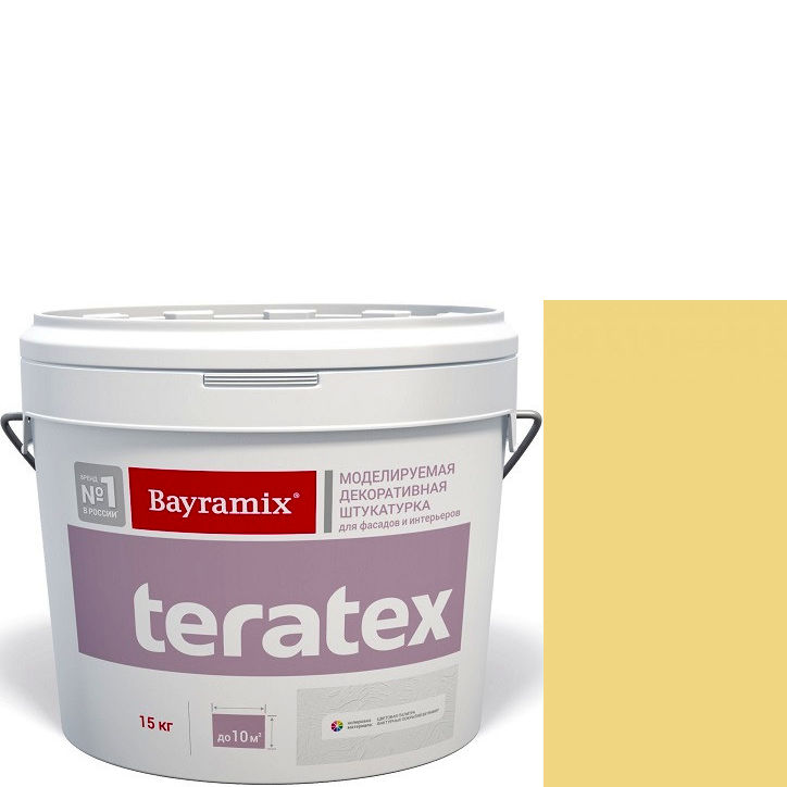 Фото 1 - Текстурное покрытие Байрамикс "Тератекс 066" (Teratex) текстурное моделируемое с эффектом "крупная шуба"  [15кг]  Bayramix.
