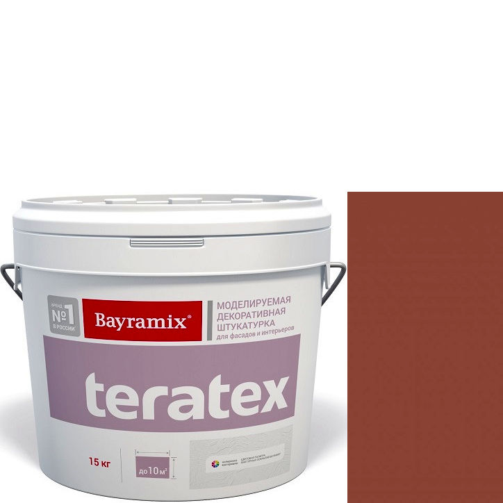 Фото 1 - Текстурное покрытие Байрамикс "Тератекс 073" (Teratex) текстурное моделируемое с эффектом "крупная шуба"  [15кг]  Bayramix.