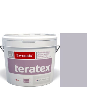 Фото 13 - Текстурное покрытие Байрамикс "Тератекс 076" (Teratex) текстурное моделируемое с эффектом "крупная шуба"  [15кг]  Bayramix.
