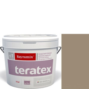 Фото 17 - Текстурное покрытие Байрамикс "Тератекс 080" (Teratex) текстурное моделируемое с эффектом "крупная шуба"  [15кг]  Bayramix.