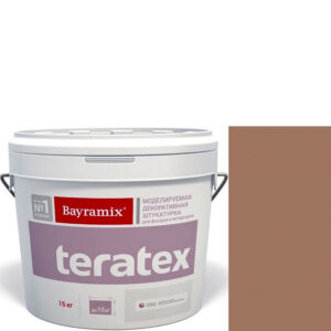 Фото 19 - Текстурное покрытие Байрамикс "Тератекс 082" (Teratex) текстурное моделируемое с эффектом "крупная шуба"  [15кг]  Bayramix.