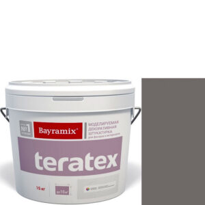 Фото 22 - Текстурное покрытие Байрамикс "Тератекс 085" (Teratex) текстурное моделируемое с эффектом "крупная шуба"  [15кг]  Bayramix.