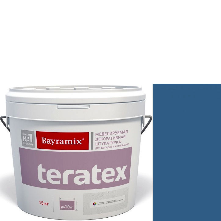 Фото 1 - Текстурное покрытие Байрамикс "Тератекс 089" (Teratex) текстурное моделируемое с эффектом "крупная шуба"  [15кг]  Bayramix.
