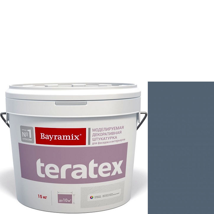 Фото 1 - Текстурное покрытие Байрамикс "Тератекс 090" (Teratex) текстурное моделируемое с эффектом "крупная шуба"  [15кг]  Bayramix.