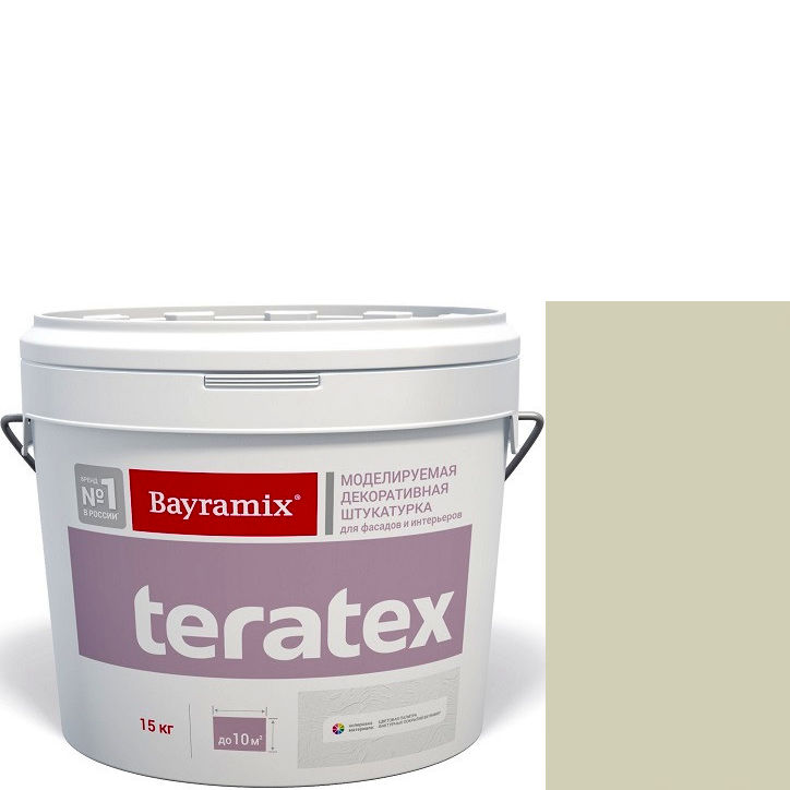Фото 1 - Текстурное покрытие Байрамикс "Тератекс 092" (Teratex) текстурное моделируемое с эффектом "крупная шуба"  [15кг]  Bayramix.