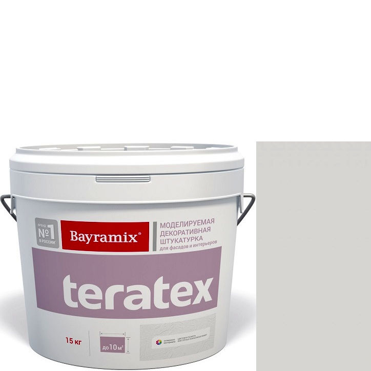 Фото 1 - Текстурное покрытие Байрамикс "Тератекс 093" (Teratex) текстурное моделируемое с эффектом "крупная шуба"  [15кг]  Bayramix.