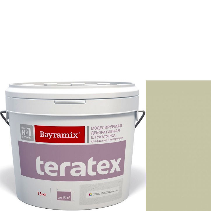 Фото 1 - Текстурное покрытие Байрамикс "Тератекс 094" (Teratex) текстурное моделируемое с эффектом "крупная шуба"  [15кг]  Bayramix.