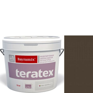 Фото 14 - Текстурное покрытие Байрамикс "Тератекс 096" (Teratex) текстурное моделируемое с эффектом "крупная шуба"  [15кг]  Bayramix.