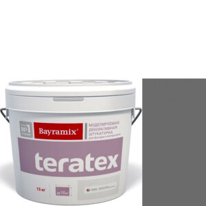 Фото 13 - Текстурное покрытие Байрамикс "Тератекс 097" (Teratex) текстурное моделируемое с эффектом "крупная шуба"  [15кг]  Bayramix.