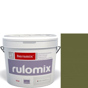 Фото 18 - Текстурное покрытие Байрамикс "Руломикс 079" (Rulomix) фактурное с эффектом "мелкая шуба"  [15кг]  Bayramix.