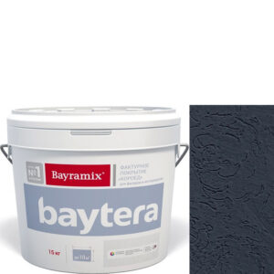 Фото 2 - Текстурное покрытие "Байтера Короед 097" (Baytera) фактурное для внутр/наружных работ крупная фракция (K) 2,5 - 3 мм-15кг Bayramix.