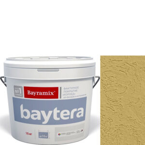Фото 18 - Текстурное покрытие "Байтера Мокрая стена 064" (Baytera) фактурное для внутр/наруж работ крупная фракция (K) 2,5 - 3 мм-15кг Bayramix.