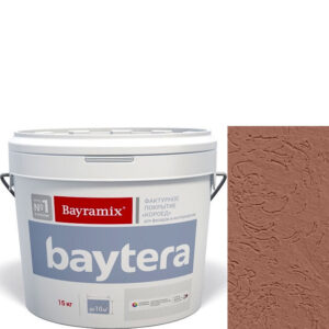 Фото 1 - Текстурное покрытие "Байтера Мокрая стена 069" (Baytera) фактурное для внутр/наруж работ мелкая фракция (M) 1,2 - 2 мм-15кг Bayramix.