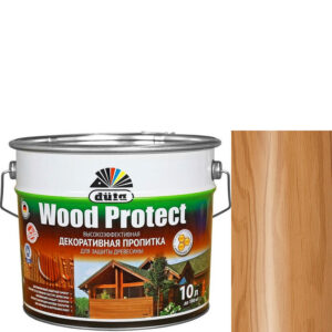 Фото 5 - Пропитка декоративная для защиты древесины Dufa Wood Protect орех 2,5 л..