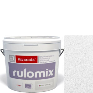 Фото 9 - Текстурное покрытие Байрамикс "Руломикс Белая" (Rulomix) фактурное с эффектом "мелкая шуба" [15кг] Bayramix.