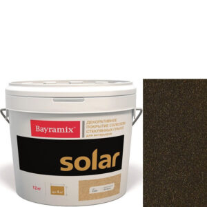 Фото 2 - Декоративное покрытие Байрамикс "Солар S206 Шоколадное" (Solar) с блеском стеклянных гранул [12кг] Bayramix.