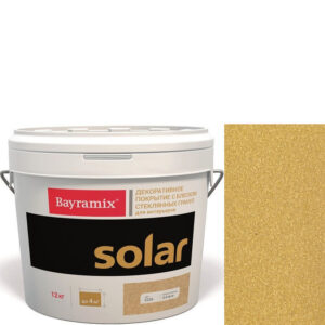 Фото 17 - Декоративное покрытие Байрамикс "Солар S231 Шафран" (Solar) с эффектом перламутра [12кг] Bayramix.