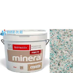 Фото 12 - Мраморная штукатурка Байрамикс "Микроминерал 612" (Micro Mineral) мраморная, фракция 0,2-0,5 мм [15кг] Bayramix.
