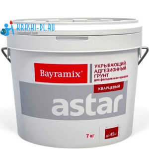 Фото 5 - Грунт Байрамикс "Астар Кварцевый, цвета H" для внутренних и наружных работ  B-1 H 154 [7кг]  Bayramix.