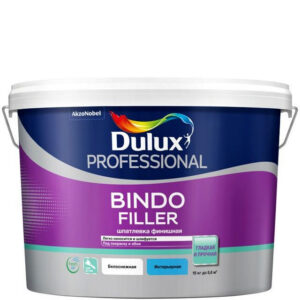 Фото 3 - Шпатлевка Дулюкс Bindo Filler, финишная под покраску и обои [5кг] Dulux.