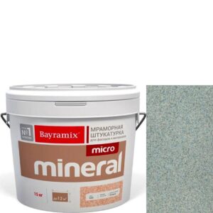 Фото 16 - Мраморная штукатурка Байрамикс "Микроминерал 616" (Micro Mineral) мраморная, фракция 0,2-0,5 мм [15кг] Bayramix.