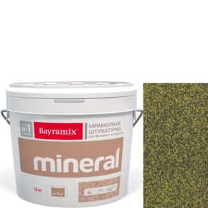 Фото 14 - Мраморная штукатурка Байрамикс "Минерал 851" (Mineral цвет Saftas) мозаичная, фракция 1,2-1,5 мм [15кг] Bayramix.