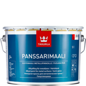 Фото 3 - Краска "Panssarimaali / Панссаримаали" алкидная с противокоррозионным пигментом для крыш цвет - База А,  2.7л "Tikkurila / Тиккурила".