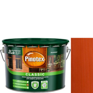 Фото 6 - Пропитка декоративная для защиты древесины Pinotex Classic AWB Рябина, (2,7 л) "Пинотекс".
