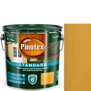 Фото 11 - Пропитка декоративная для защиты древесины Pinotex Standard сосна 9 л..