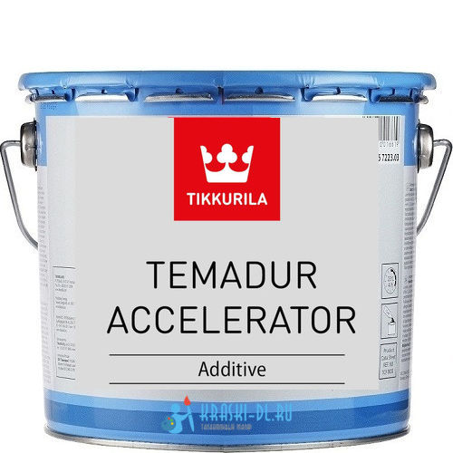 Фото 1 - Добавка Тиккурила Индастриал "Темадур Акселератор" (Temadur Accelerator) для ускорения отверждения (1л) "Tikkurila Industrial".