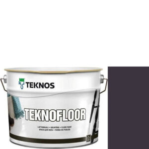 Фото 13 - Краска Текнос "Текнофлор" Т4014 (Teknofloor) уретано-алкидная глянцевая однокомпонентная для пола (9 л) "Teknos".