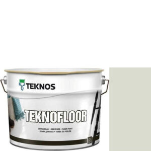 Фото 11 - Краска Текнос "Текнофлор" Т4019 (Teknofloor) уретано-алкидная глянцевая однокомпонентная для пола (9 л) "Teknos".
