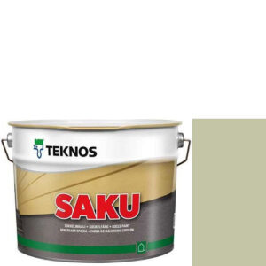 Фото 19 - Краска Текнос фасадная "Цаку" Т7010 (Saku) дисперсионная матовая для бетонных поверхностей (2.7 л) "Teknos".