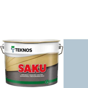 Фото 7 - Краска Текнос фасадная "Цаку" Т7023 (Saku) дисперсионная матовая для бетонных поверхностей (2.7 л) "Teknos".