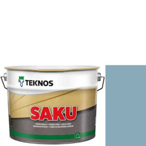 Фото 14 - Краска Текнос фасадная "Цаку" Т7025 (Saku) дисперсионная матовая для бетонных поверхностей (9 л) "Teknos".