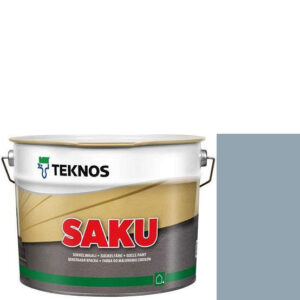Фото 1 - Краска Текнос фасадная "Цаку" Т7031 (Saku) дисперсионная матовая для бетонных поверхностей (9 л) "Teknos".