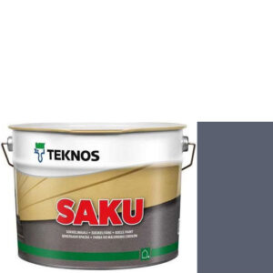 Фото 13 - Краска Текнос фасадная "Цаку" Т7033 (Saku) дисперсионная матовая для бетонных поверхностей (2.7 л) "Teknos".