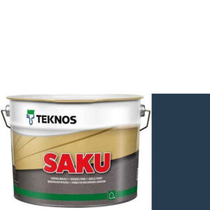 Фото 15 - Краска Текнос фасадная "Цаку" Т7035 (Saku) дисперсионная матовая для бетонных поверхностей (2.7 л) "Teknos".